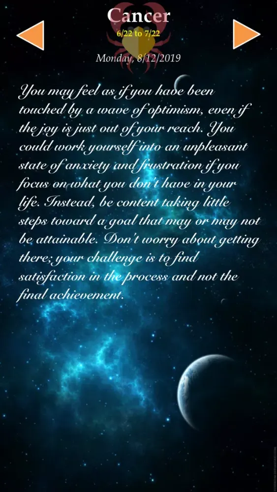 Daily horoscope apps for today Screenshots